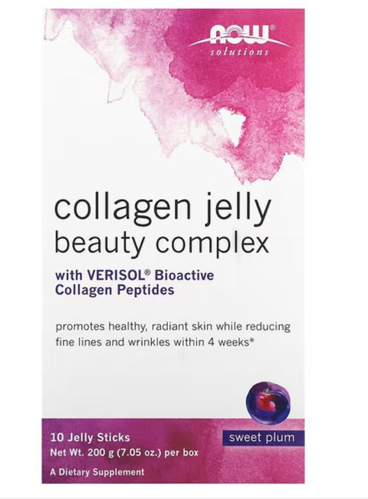 NOW FOODS SWEET PLUM COLLAGEN JELLY BEAUTY COMPLEX
