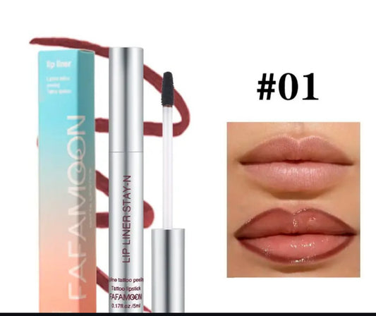 Lakerain peel off lip liner stain.