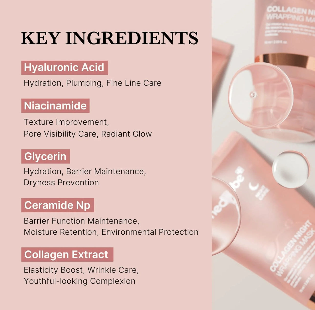 MEDICUBE COLLAGEN NIGHT WRAPPING MASK 75ML (RENEWED)
