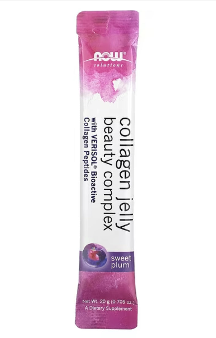 NOW FOODS SWEET PLUM COLLAGEN JELLY BEAUTY COMPLEX
