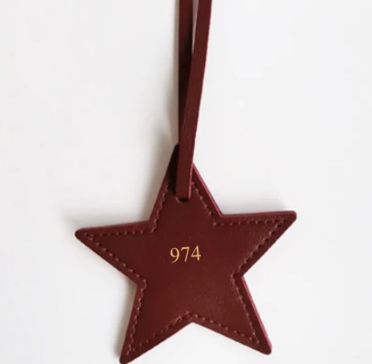 974 STAR BAG CHARM