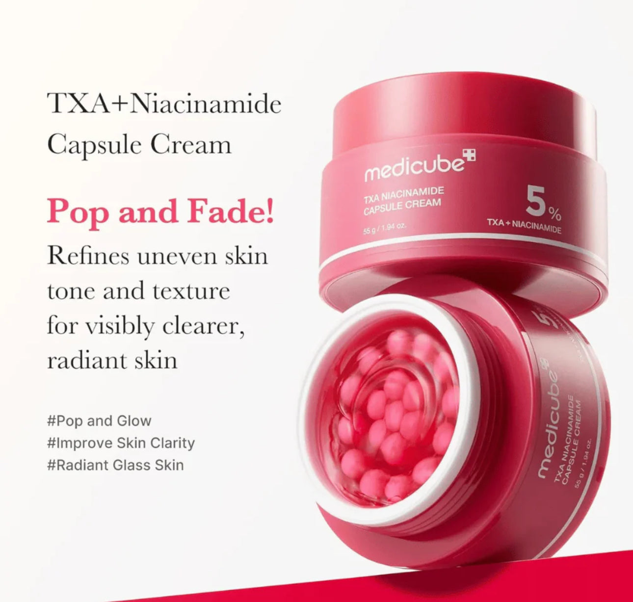 MEDICUBE TXA NIACINAMIDE CAPSULE CREAM