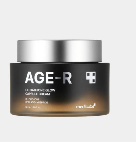 MEDICUBE AGE-R GLUTATHIONE GLOW CAPSULE CREAM 50ML كريم كبسولة ميديكوب AGE-R الجلوتاثيون أزهر