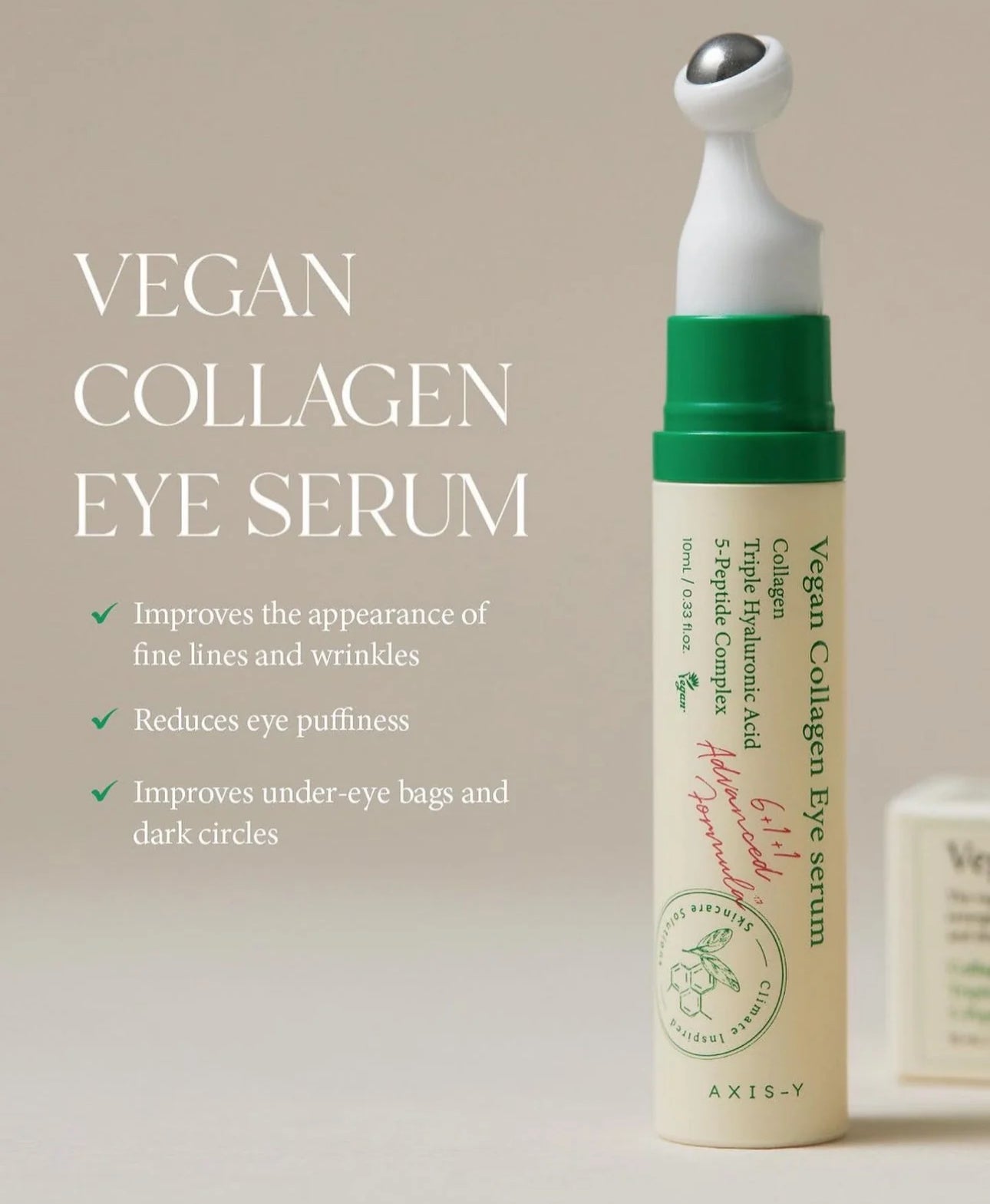 AXIS-Y VEGAN COLLAGEN EYE SERUM 10ML