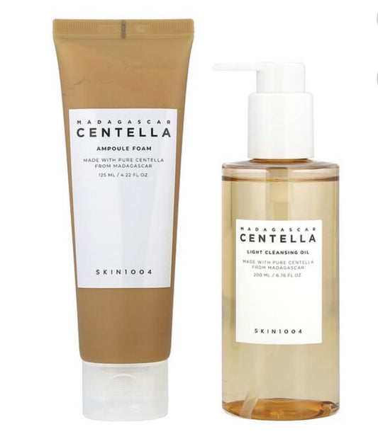SKIN 1004 MADAGASCAR CENTELLA DOUBLE CLEANSING SET.