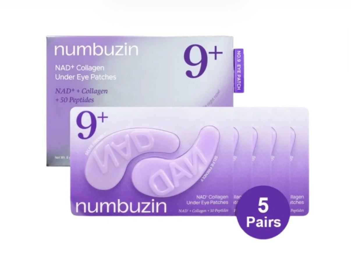 Numbuzin NAD+ Collagen Under Eye Patches (8gr) x5pairs