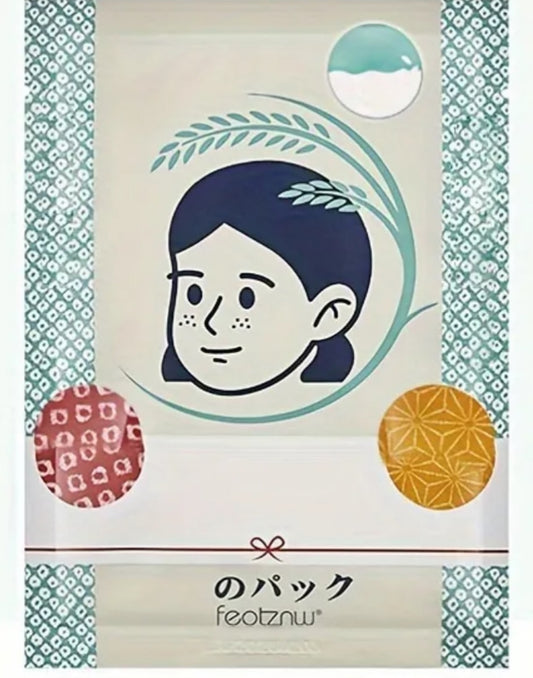 Feotznw Rice Mask Single Pack.
