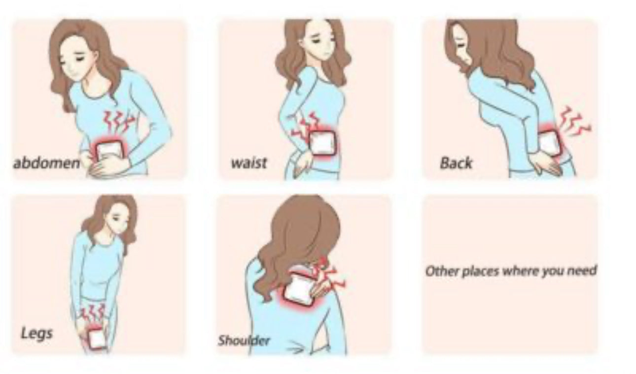 WARM PASTE STICKERS (2pcs)