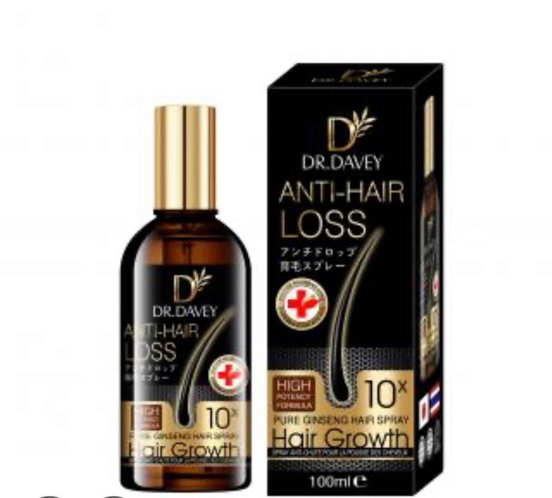 DR.DAVEY Pure Ginseng Anti Hair Loss Hair Growth Hair Spray
