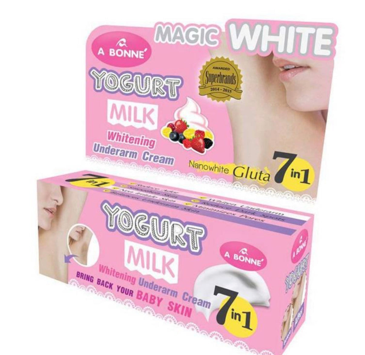 A Bonne Yogurt Milk Whitening Underarm Cream – 7 in 1 Care