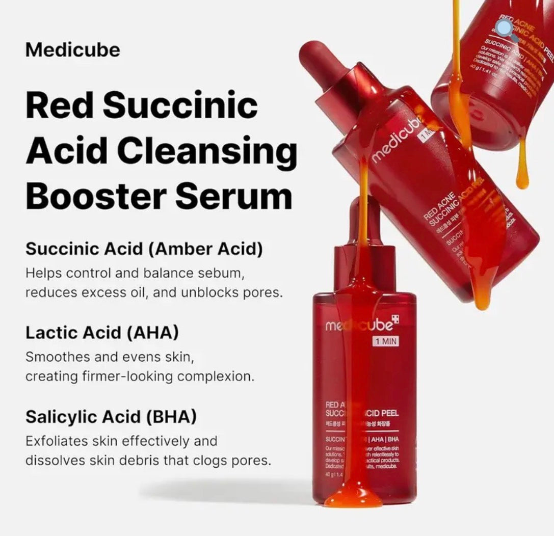 MEDICUBE Red Acne Succinic Acid Peel 40g