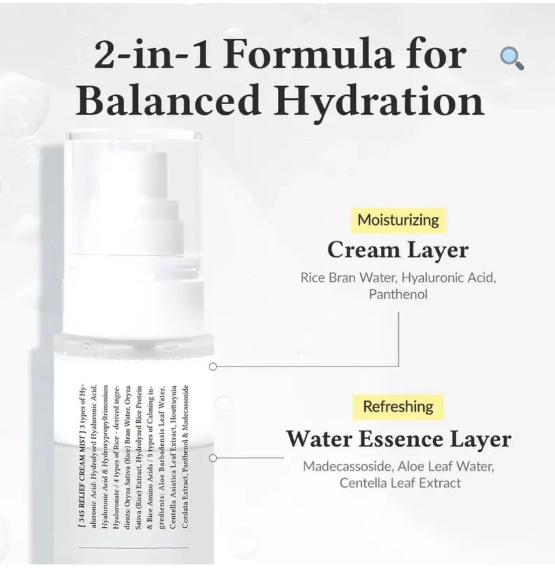 Dr. Althea 345 Relief Cream Mist 100ml