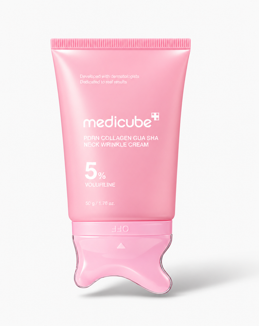 Medicube PDRN Collagen Gua Sha Neck Wrinkle Cream