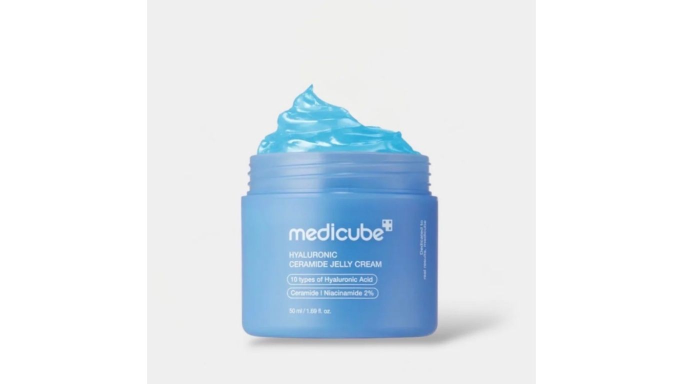 Medicube Hyaluronic Ceramide Jelly Cream.