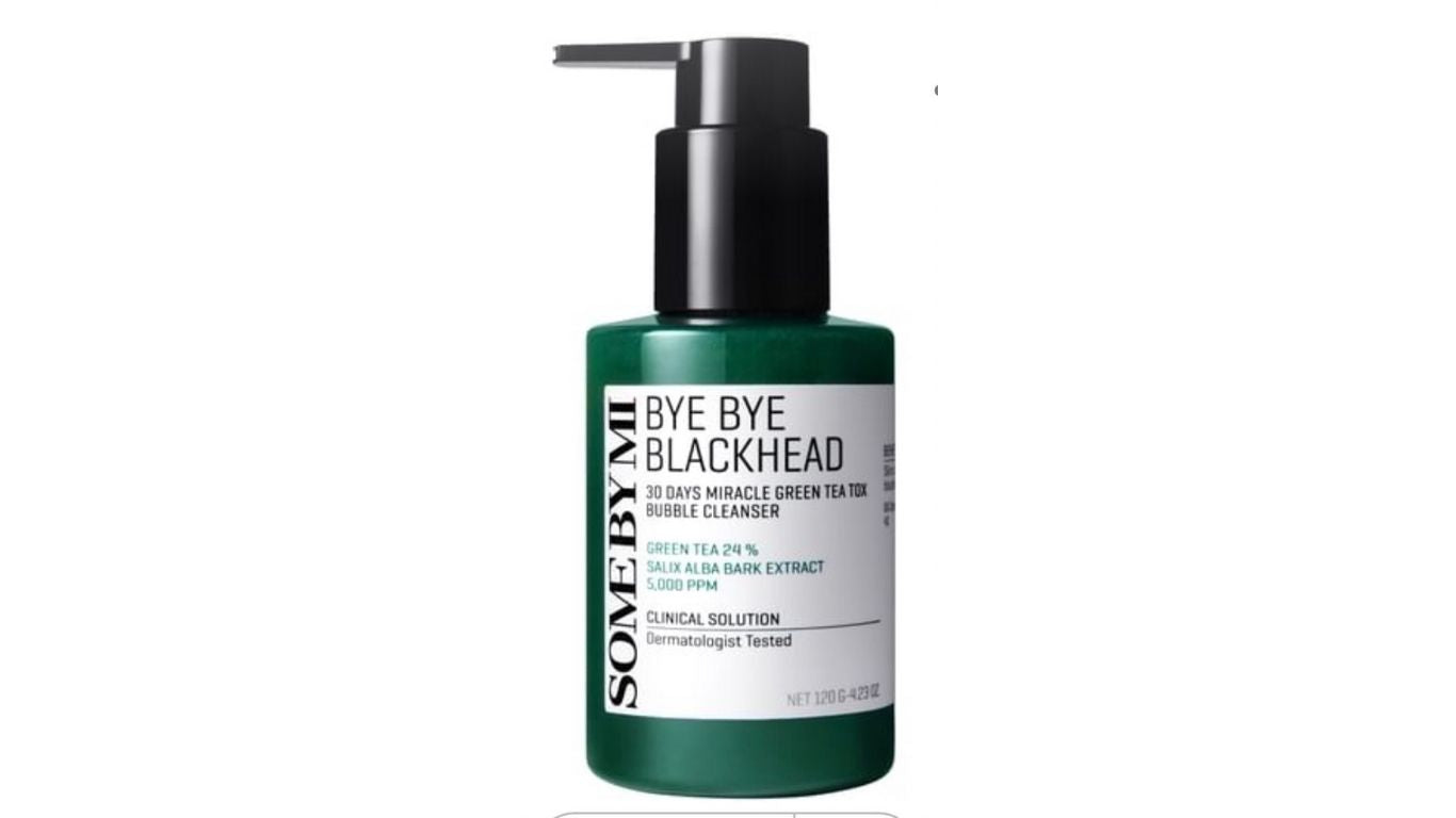 Some By Mi Bye Bye Blackhead Miracle Green Tea Tox Bubble Cleanser