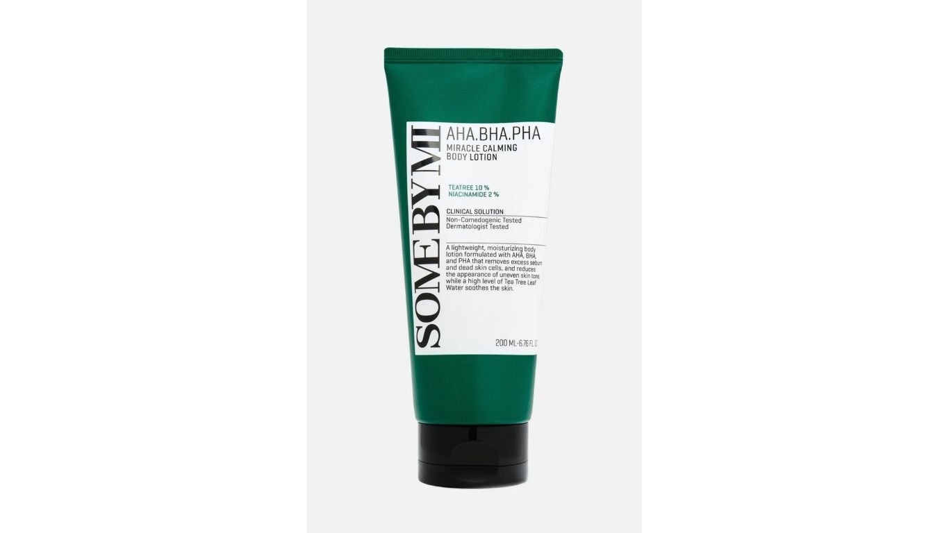 SOME BY MI aha-bha-pha miracle calming body lotion