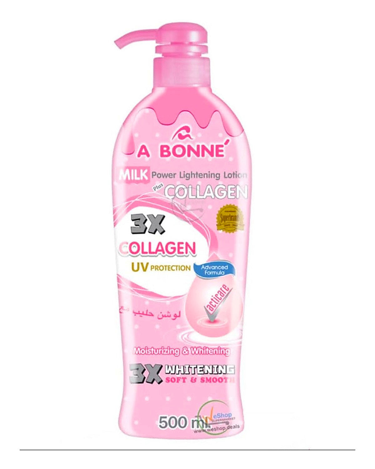A Bonne collagen body lotion 3x collagen