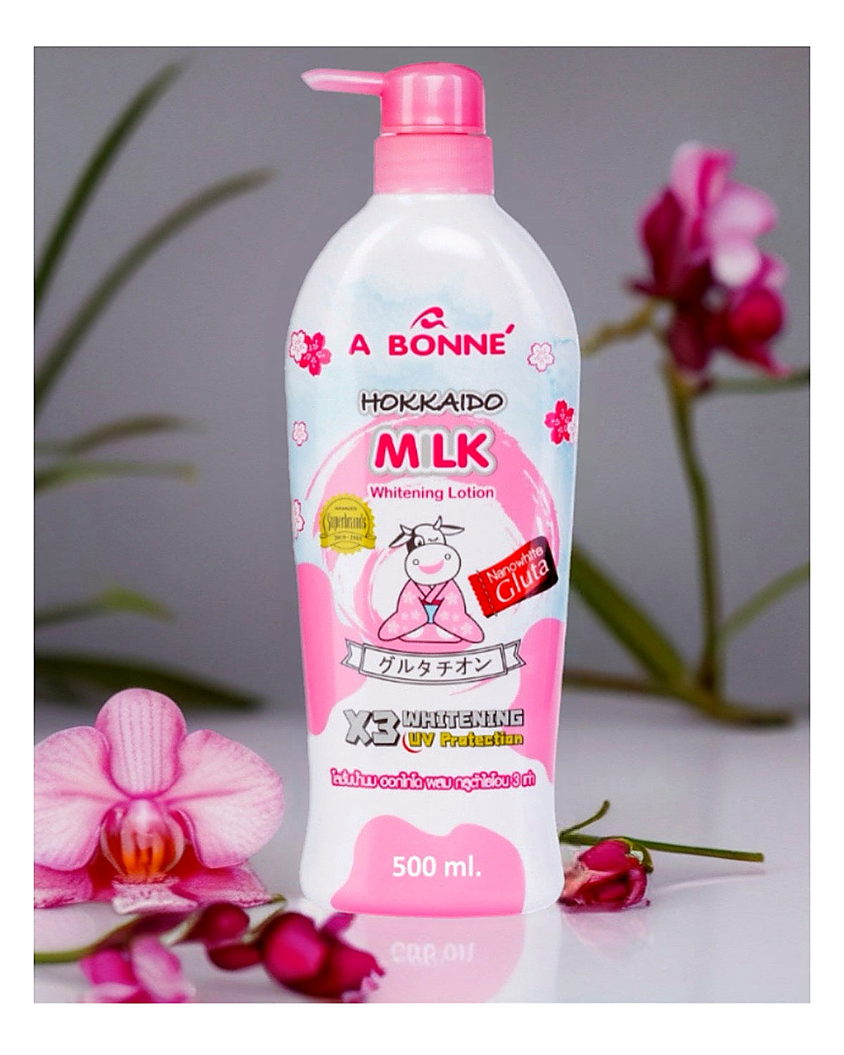 A BONNE Hokkaido milk lightening body lotion 500ml