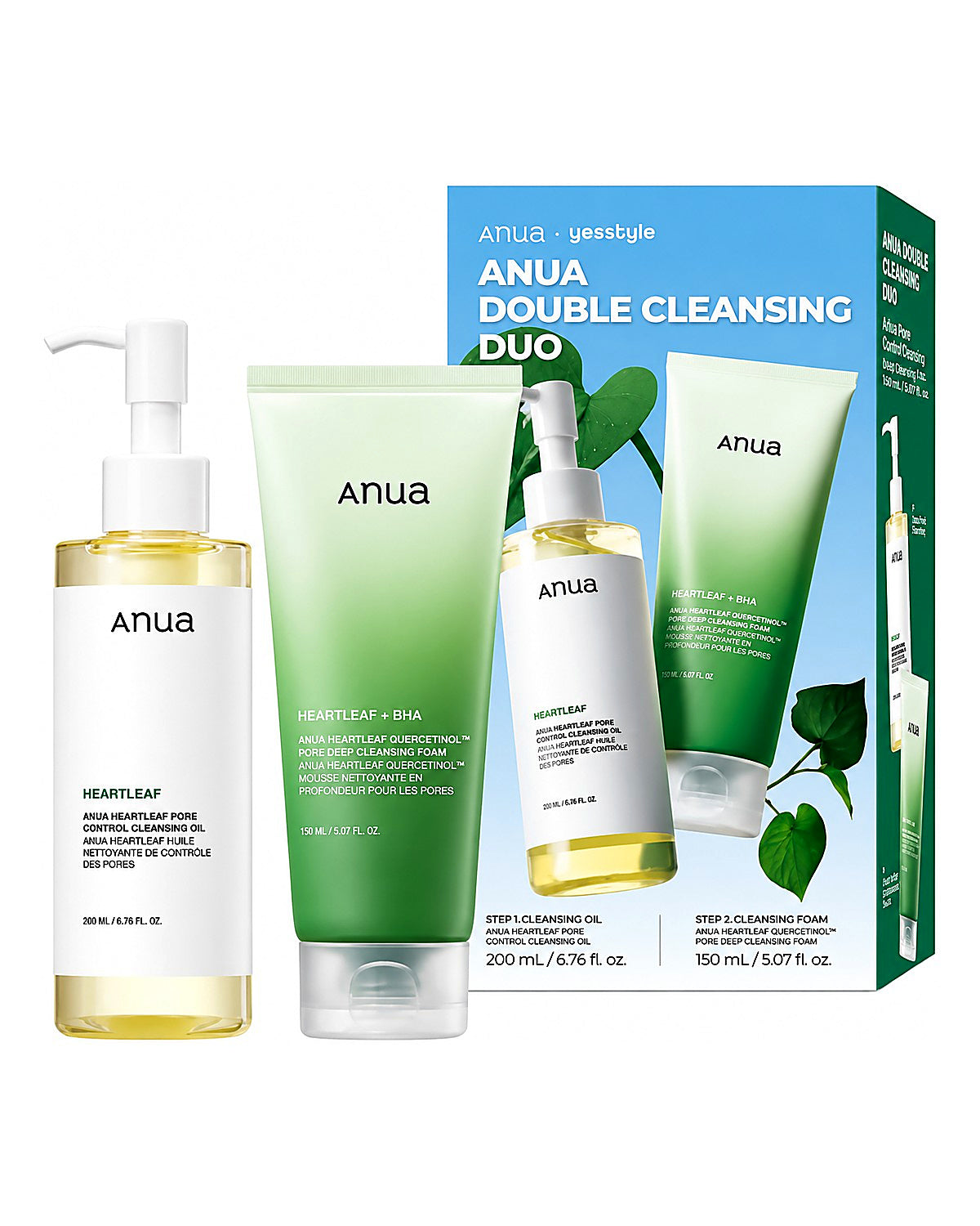 Anua double cleanse duo.