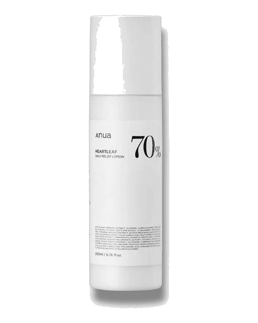 ANUA HEARTLEAF 70% DAILY LOTION 200ML أنوا هارتليف 70٪ غسول يومي