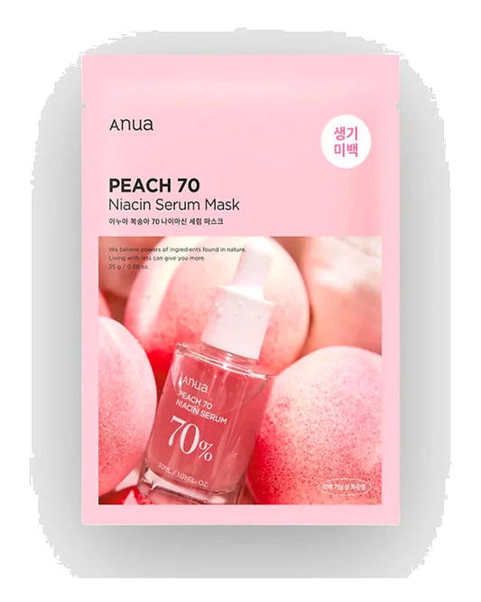 ANUA PEACH 70 NIACIN SERUM MASK 25ML أنوا الخوخ 70 قناع مصل النياسين