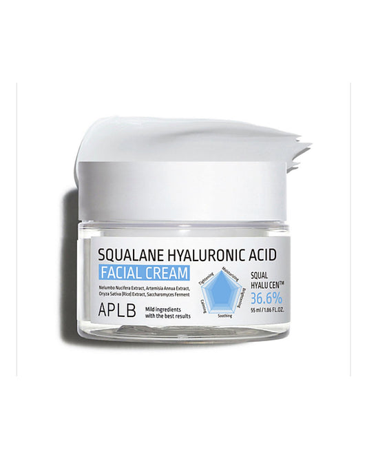 APLB Squalane Hyaluronic Acid Facial Cream