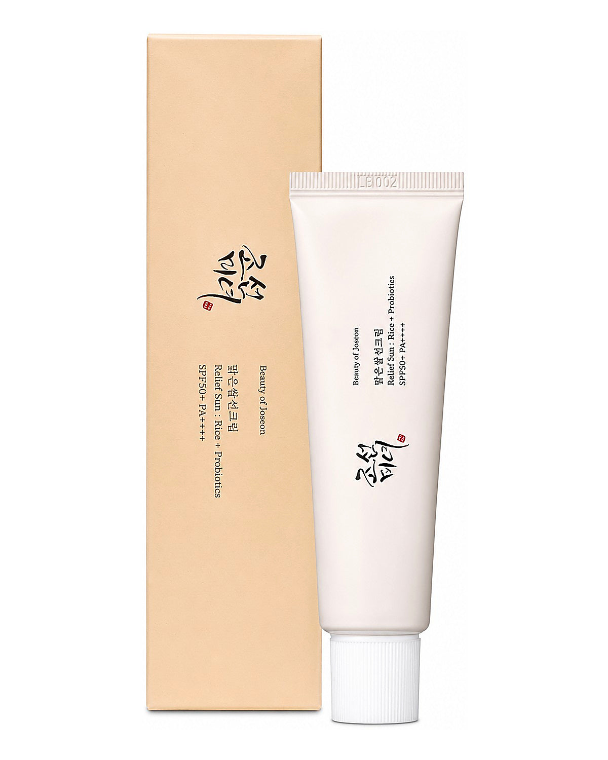 BEAUTY OF JOSEON RELIEF SUN : RICE + PROBIOTICS (SPF50+ PA++++)