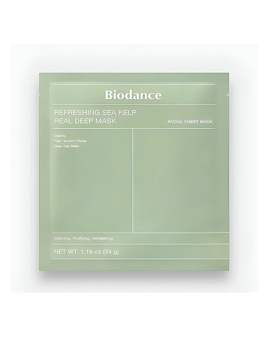BIODANCE REFRESHING SEA KELP REAL DEEP MASK (1 SHEET)