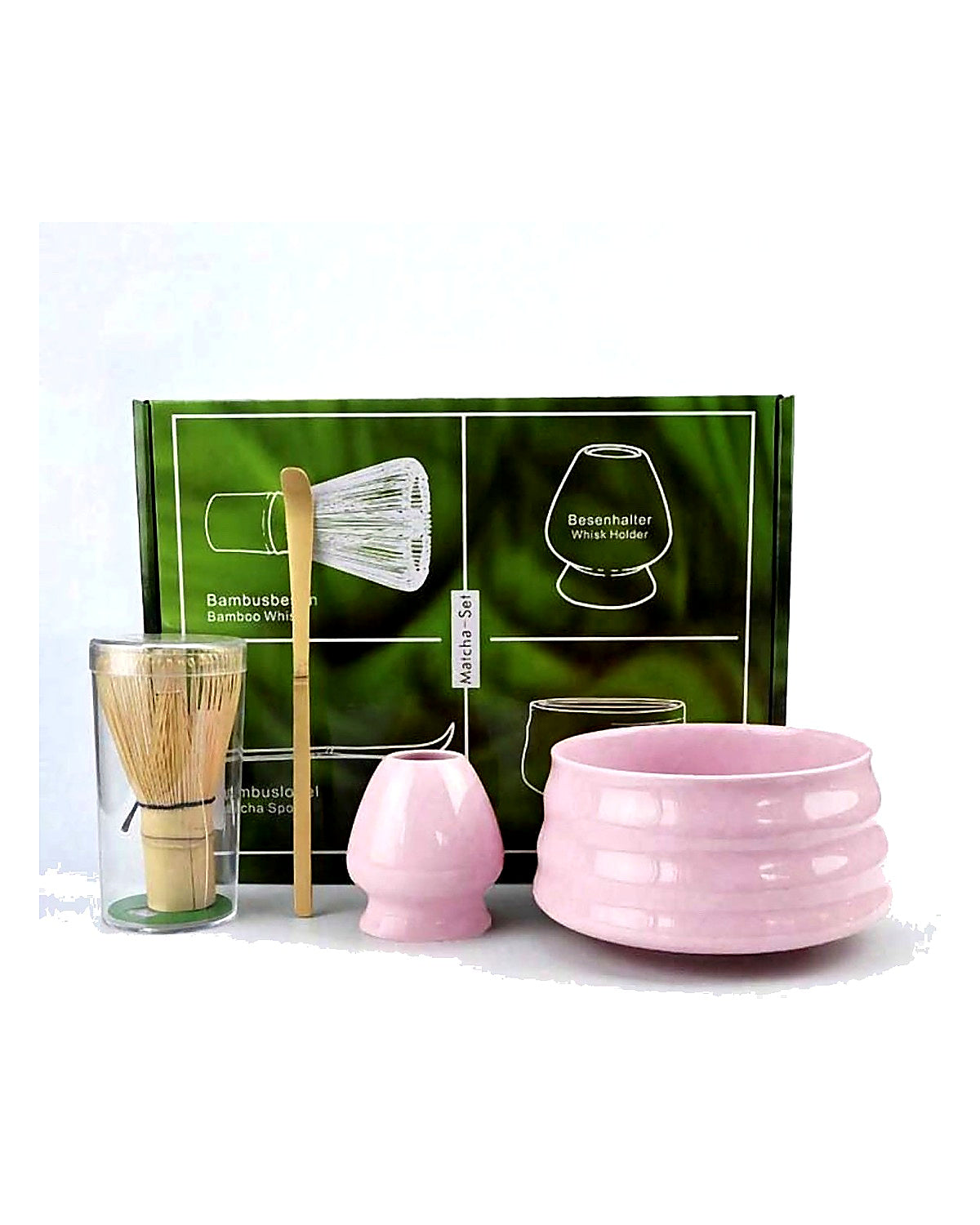 Bubble Gum Pink Matcha Ceremony Set