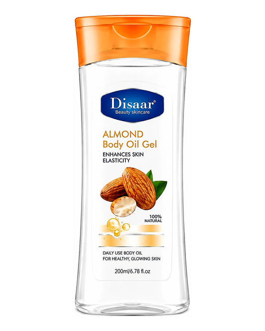 Disaar Almond Body Oil Gel – 200ml