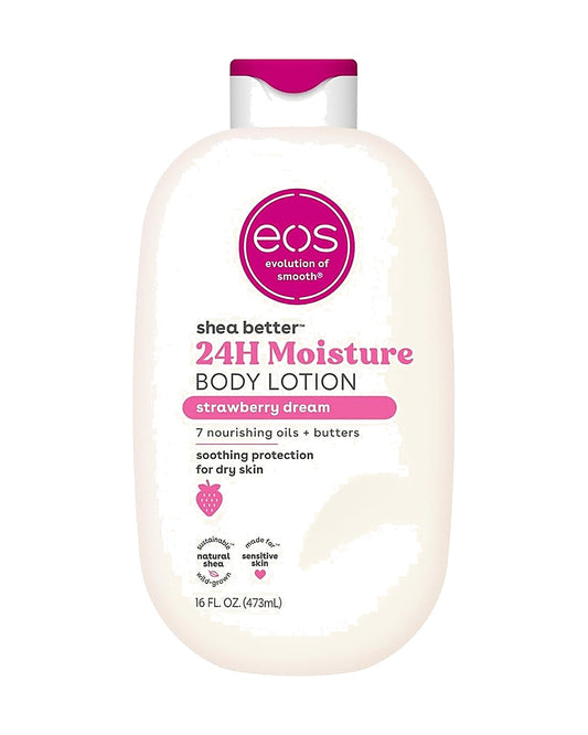 EOS Shea Better 24H Moisture Body Lotion - Strawberry Dream 473ml