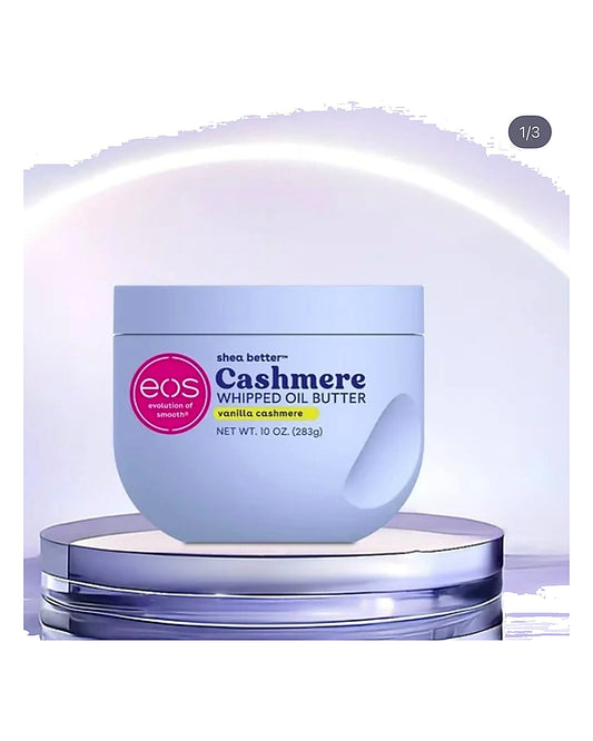 EOS Vanilla Cashmere whipped oil butter