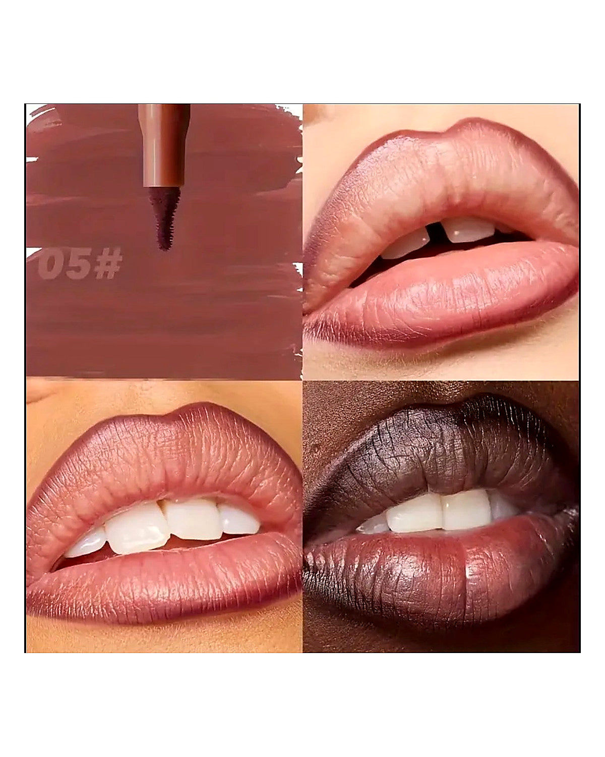 ESANMI Lip Contour Stain  Shade #05 Cocoa Brown