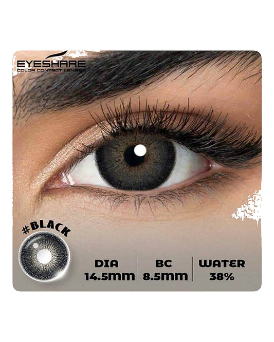 Eyeshare Alps-Black Yearly Contact Lenses- One year