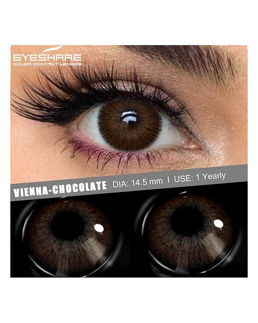 Eyeshare Vienna-Chocolate Yearly Contact Lenses