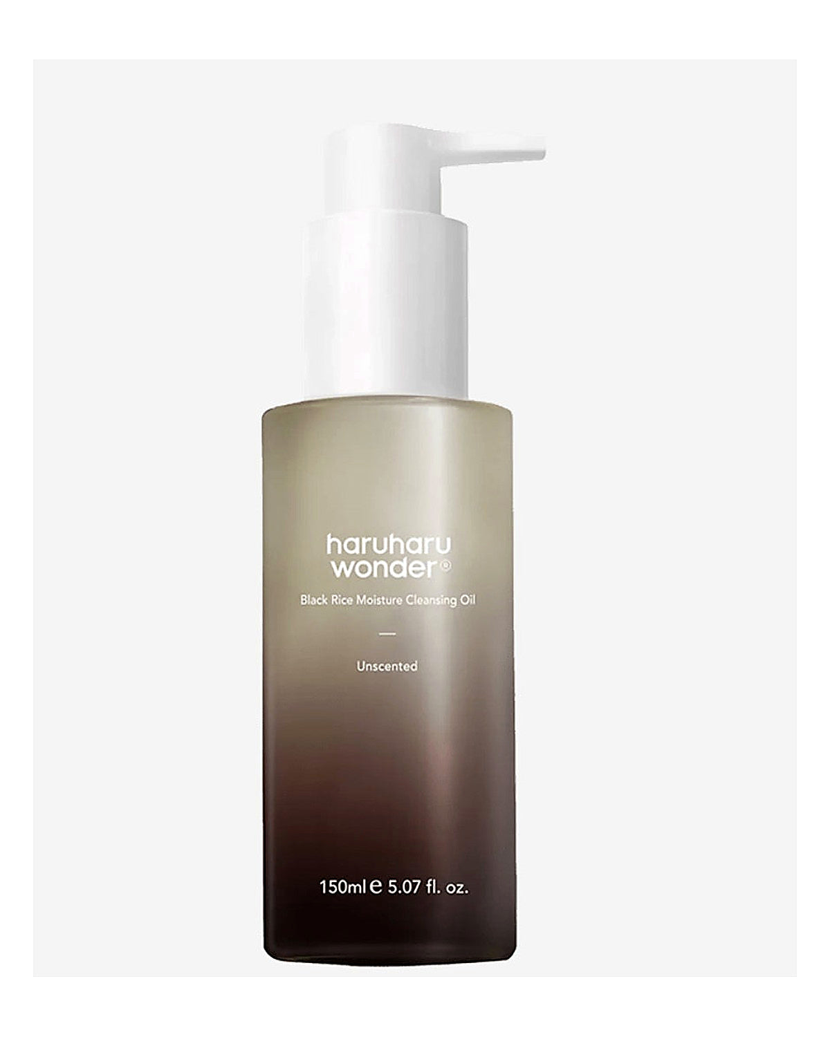HARUHARU wonder black rice moisture deep cleansing oil.