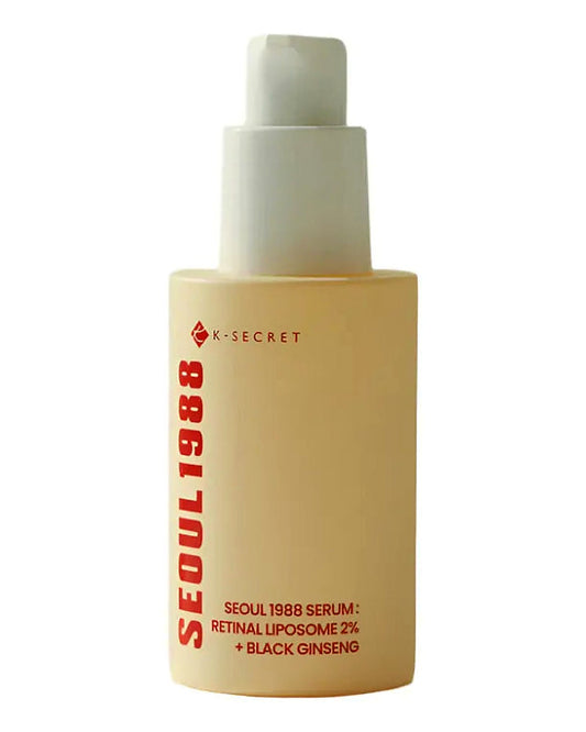 SEOUL 1988 2% Retinal Liposome and Black Ginseng serum.