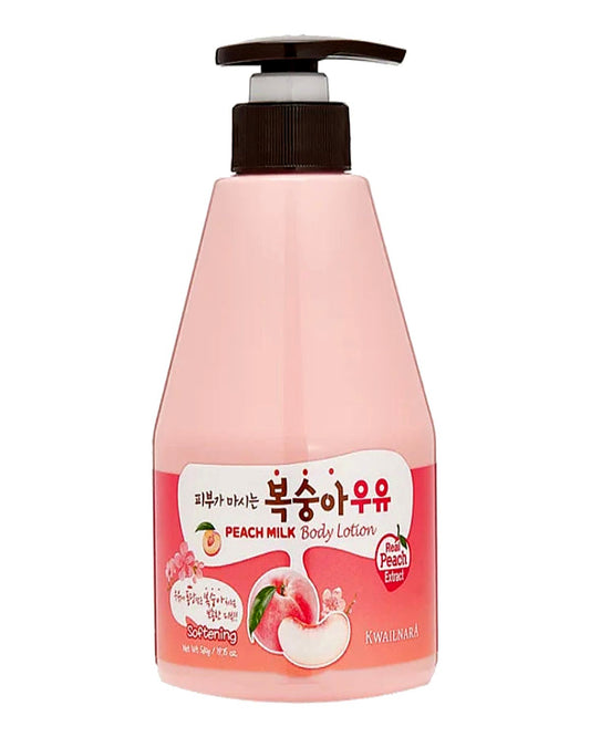 kwailnara peach body lotion