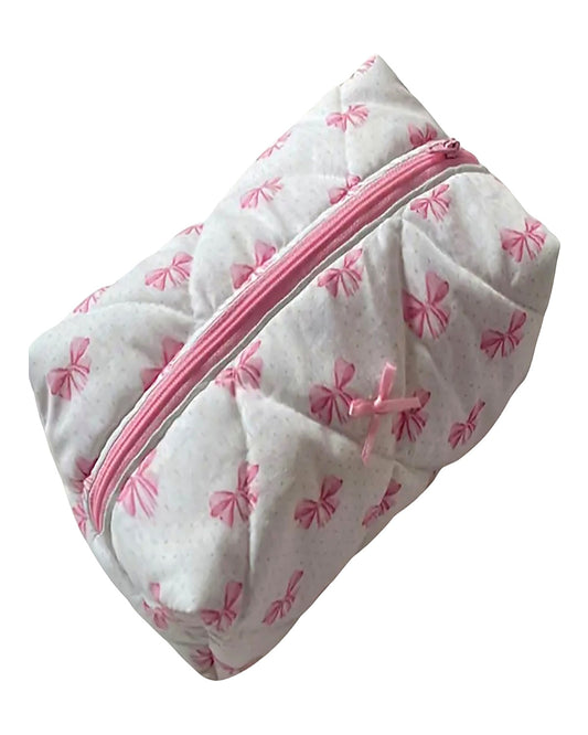 Little bow Make up bag