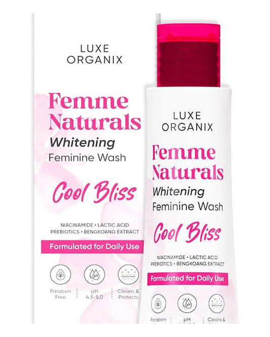 LUXE ORGANIX FEMME NATURALS WHITENING FEMININE WASH