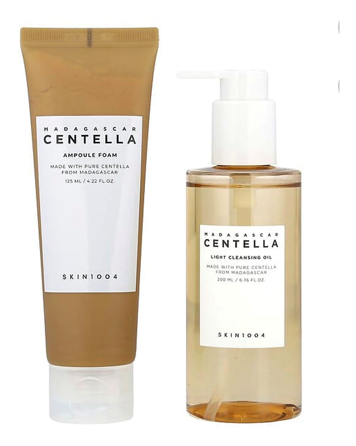 SKIN 1004 Madagascar centella double cleansing duo set.