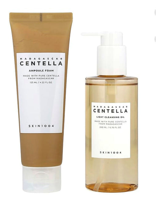 SKIN 1004 Madagascar centella double cleansing duo set.