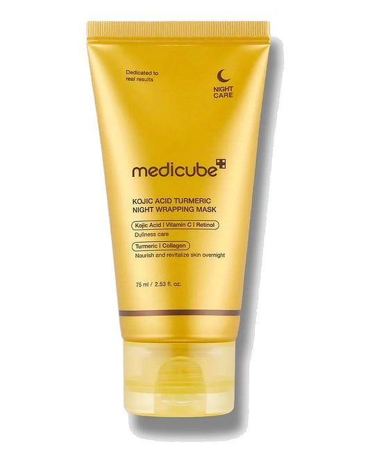 MEDICUBE KOJIC ACID TURMERIC NIGHT WRAPPING MASK