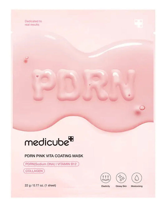 Medicube PDRN pink vita coating mask. 1pc