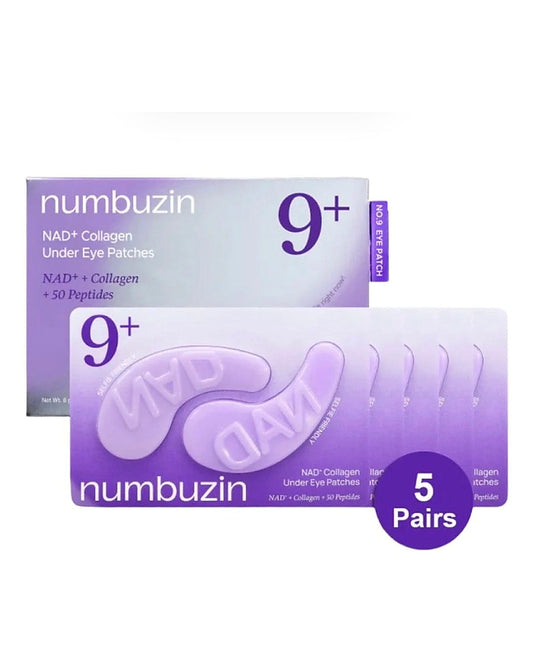 Numbuzin NAD+ Collagen Under Eye Patches (8gr) x5pairs