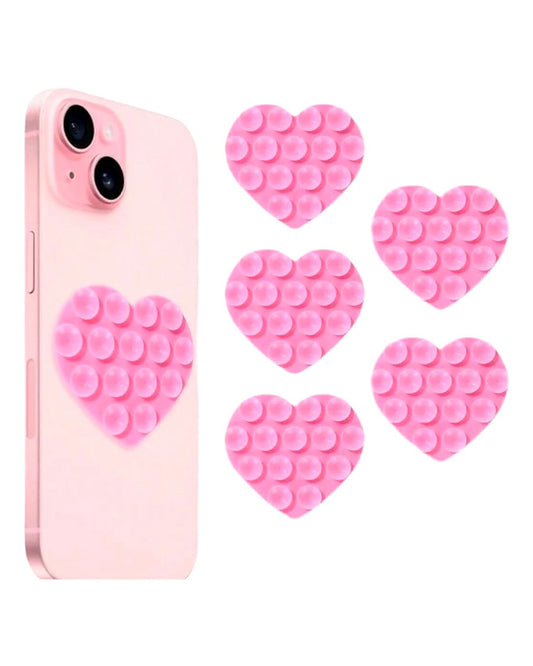 OCTOBUDDY HEART SHAPE PHONE GRIP.