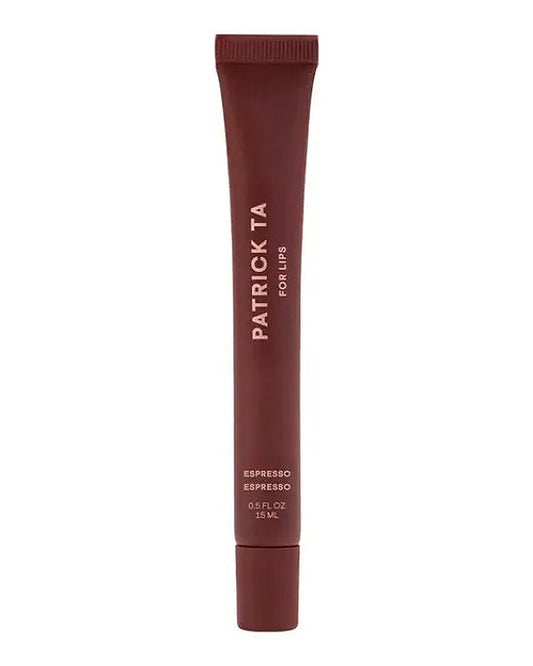 PATRICK TA “Espresso” Major Moisture Smoothing and Hydrating Tinted Lip Balm with Vitamin E