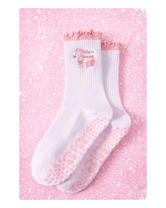 Pilates Princess Pilates Socks  Anti-Slip Cute Grip Socks