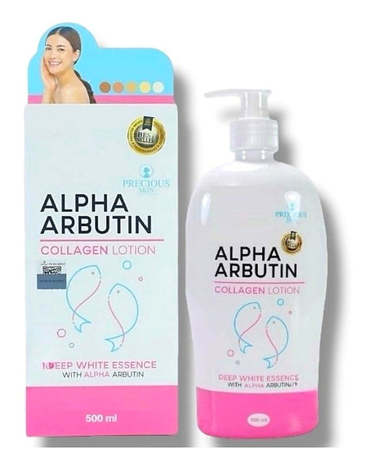 PRECIOUS SKIN, ALPHA ARBUTIN 3+ COLLAGEN LOTION 500ML