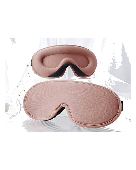 PURE SILK SLEEPING MASK. FULL BLACK OUT EFFECT AND EXTRA GENTLE FOR EYES AND FACE.